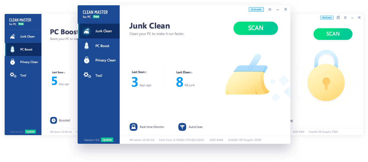 screenshot of Clean Master